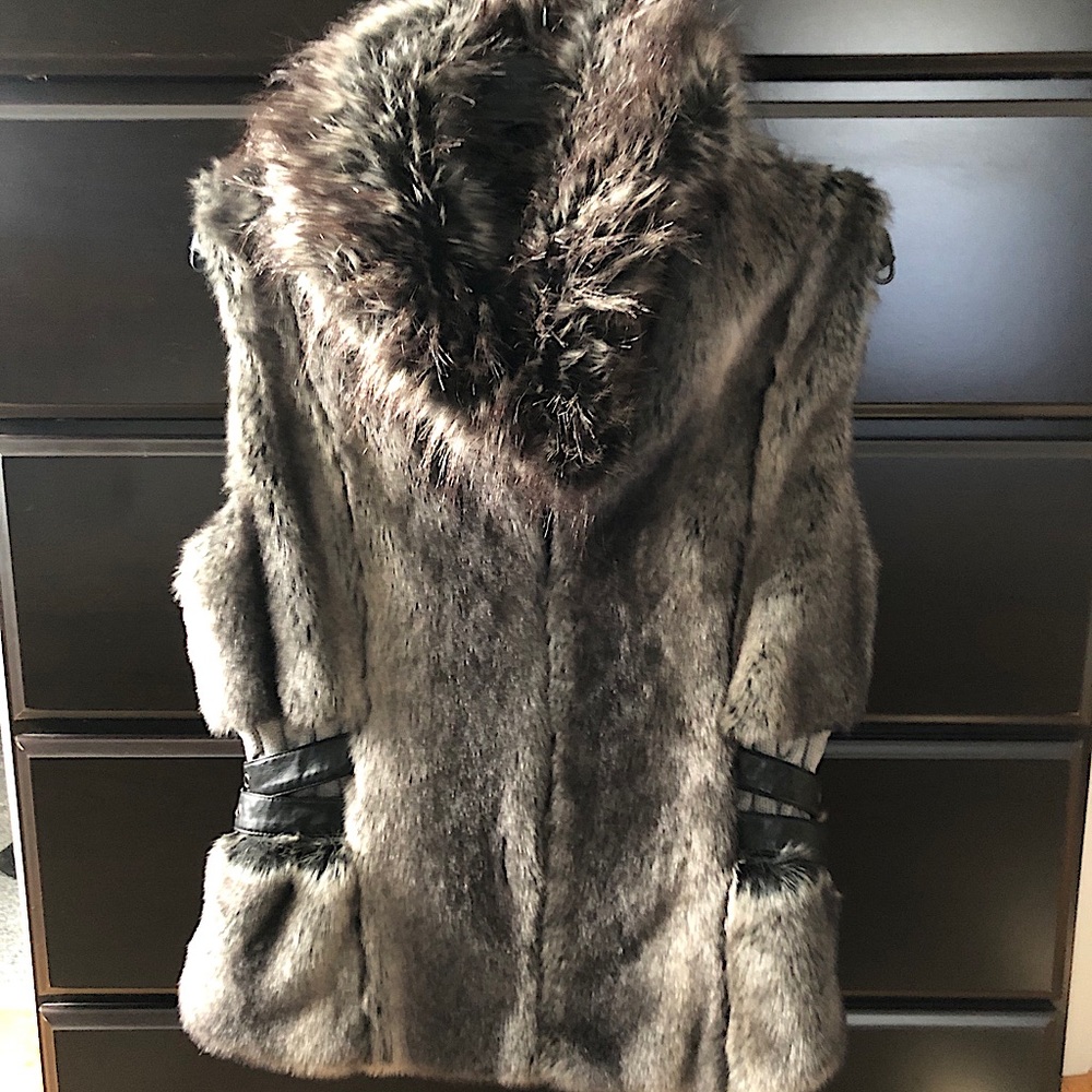 Guess Faux Fur Vest
